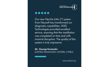 Appreciation to Mr. George Koutoukis for His Kind Feedback