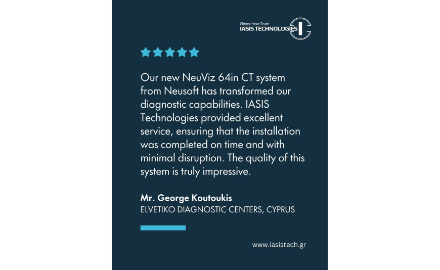 Appreciation to Mr. George Koutoukis for His Kind Feedback