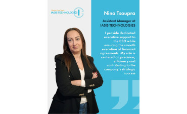 Meet Nina Tsoupra: A Key Pillar of Executive Operations at IASIS Technologies