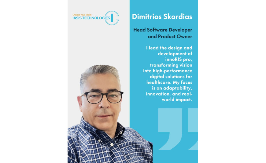 Meet Dimitrios Skordias: Head Software Developer and Product Owner at IASIS Technologies