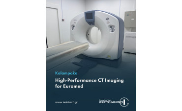 New GE Optima 660 CT Installation at Euromed Kalampaka