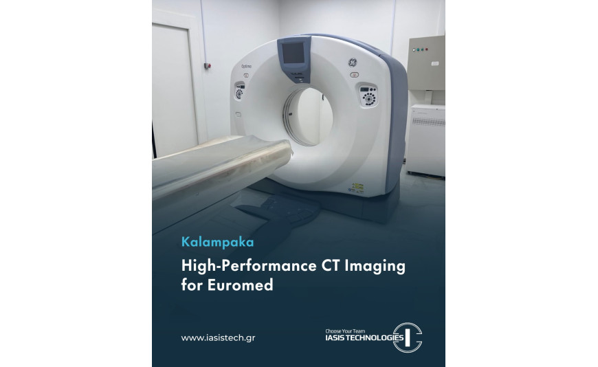 Νέα Εγκατάσταση GE Optima 660 CT στην Euromed Καλαμπάκας