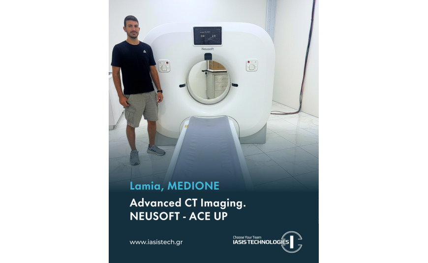 New NEUSOFT ACE UP CT Installation at MEDIONE in Lamia