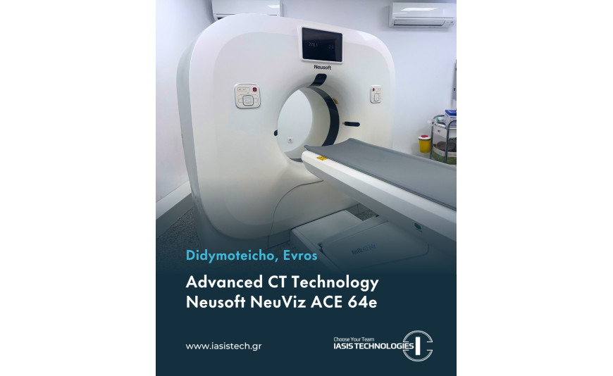 New Neusoft NeuViz ACE 64e CT Installation in Didymoteicho, Evros