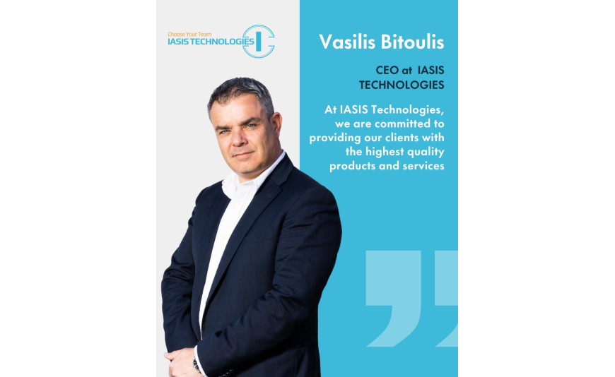Δήλωση του Διευθύνοντος Συμβούλου της IASIS Technologies