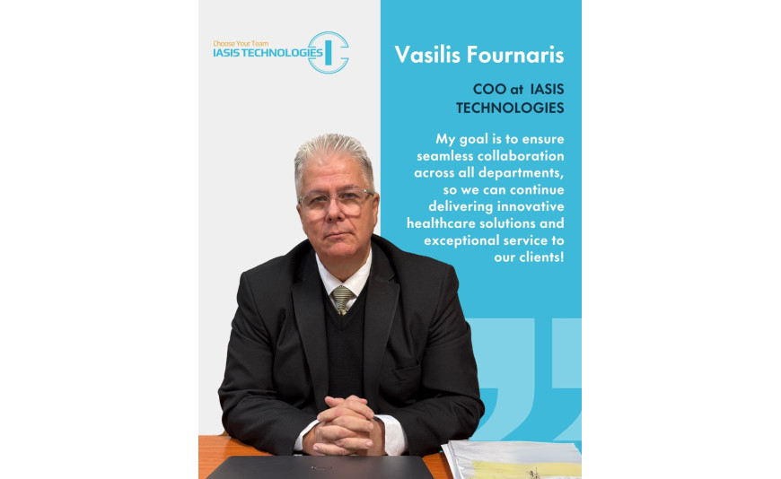 Meet Vasileios Fournaris, Chief Operating Officer of IASIS Technologies